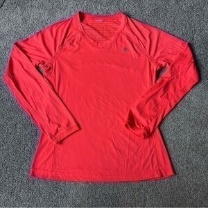 💚 Adidas Climacool bright coral long sleeve top